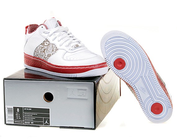 Air Jordan Force XX (AJF 20) Low- White - Red