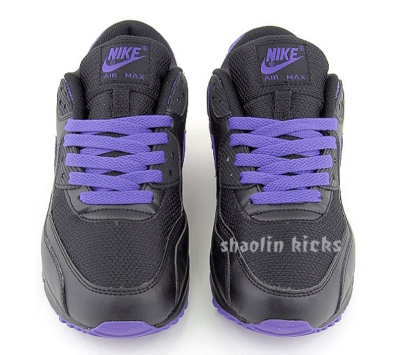 Nike WMNS Air Max 90 - Black - Varsity Purple