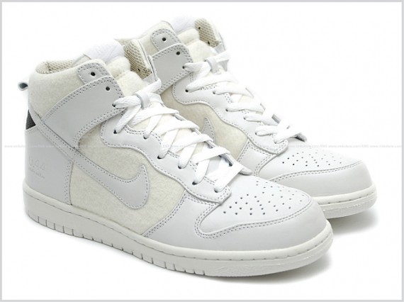 Nike Dunk High Supreme – White/Midnight Fog – Sail – Spark Pack