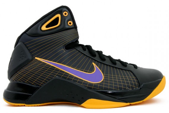 Nike Hyperdunk Kobe - Black - Varsity Purple - Pro Gold