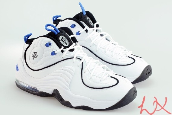 Nike Air Penny II Retro – White – Varsity Royal – Black