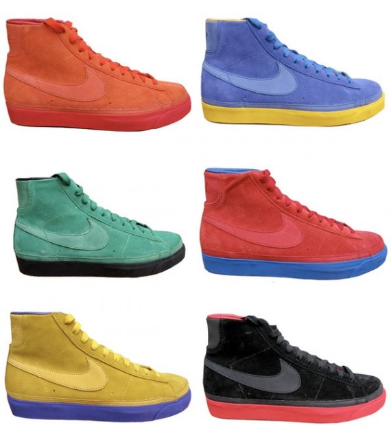 Nike Blazer High Premium - NBA Pack