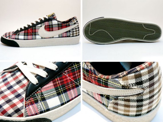 Nike Womens Blazer Low - Tartan - Plaid - Pack