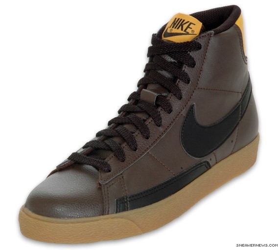 Nike Blazer High - NYX -  Dark Cinder - Yellow Ochre