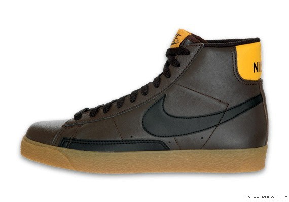 Nike Blazer High - NYX -  Dark Cinder - Yellow Ochre