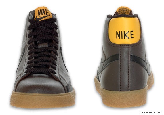 Nike Blazer High - NYX -  Dark Cinder - Yellow Ochre