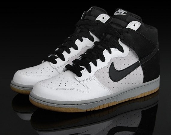 Nike Dunk High - Black - White - Gum