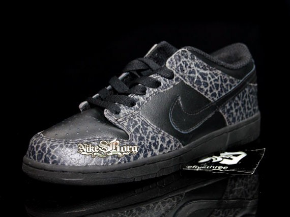 Nike Dunk Low - Black Reptile