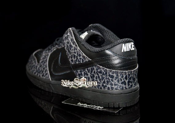 Nike Dunk Low - Black Reptile