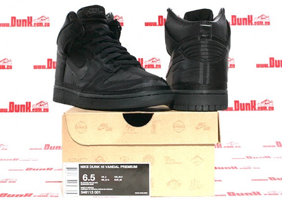 Nike Dunk Hi Vandal Supreme - Black