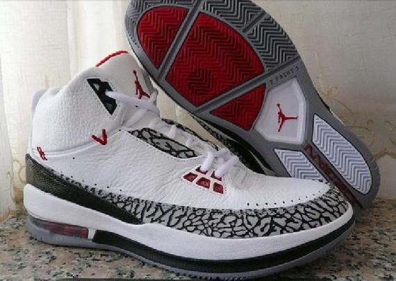 Air Jordan 2.5 - White - Black - Cement