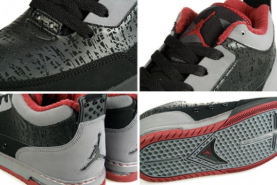 Air Jordan Flipsyde - Black - True Red - Graphite