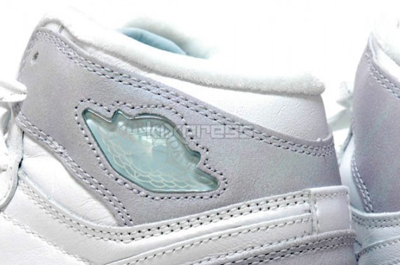 Air Jordan 1 High GS - Metallic Silver - Pale Blue