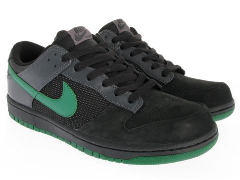 NIke Dunk Low Premium - Black - Green