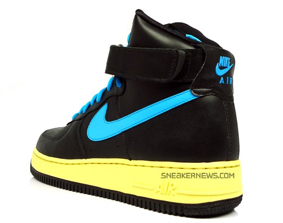 Nike Air Force 1 High ZF - Black - Vivid Blue