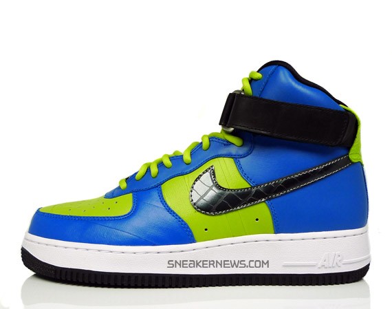 Nike Air Force 1 High ZF - Black - Bright Cactus