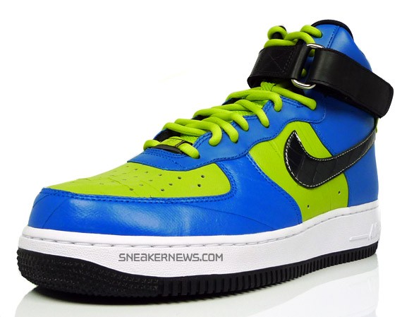 Nike Air Force 1 High ZF - Black - Bright Cactus