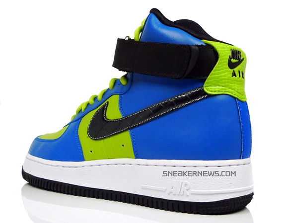 Nike Air Force 1 High ZF - Black - Bright Cactus