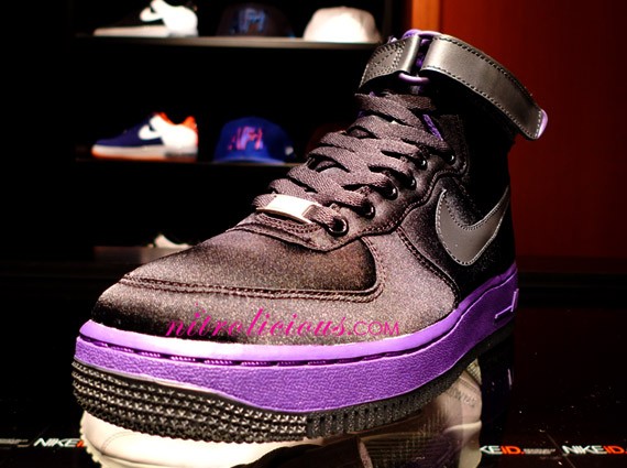 Nike Air Force 1 - WMNS - Purple - Black