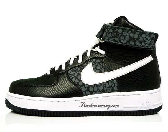 Nike Air Force 1 High ZF - STASH - Black Fat Cap