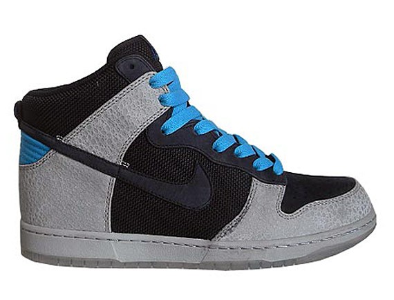 Nike Dunk High – Grey – Aqua – Safari Print