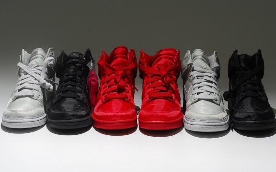 Nike Dunk Hi Vandal Premium - Black, White, & Red