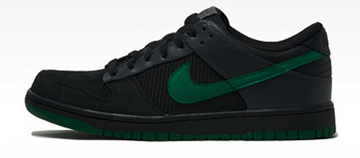 NIke Dunk Low Premium - Black - Green