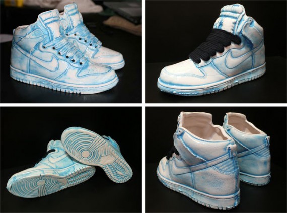 Ceramic Nike Dunk High by Solehaven