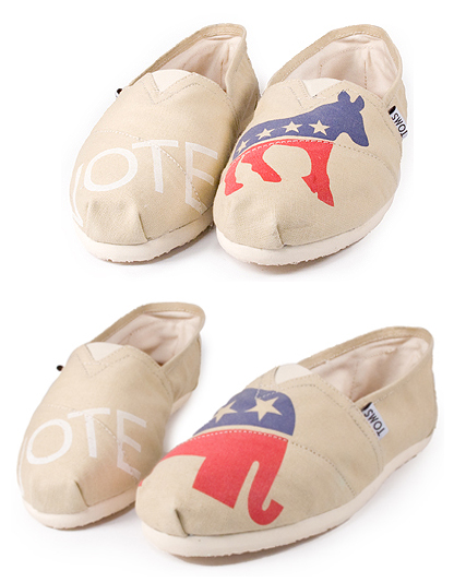 TOMS Shoes – Election Day Special