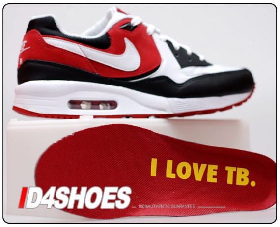 Nike Air Max Light - I Love TB - White - Black - Red