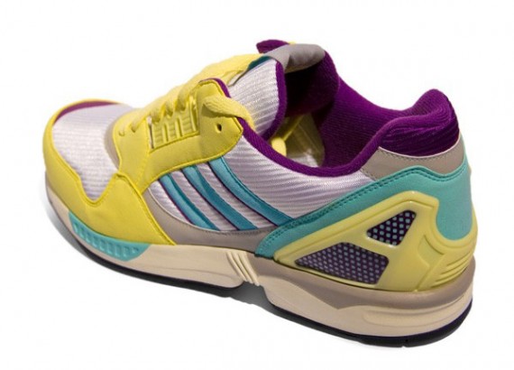 Adidas ZX 9000 - Yellow - Silver - Voilet