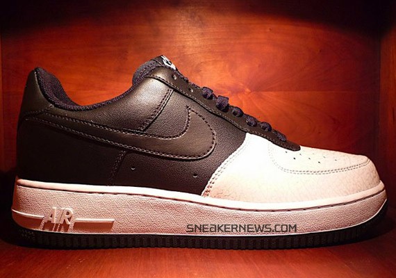 Nike Air Force 1 - Black - Grey - Elephant Print