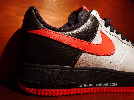 Air Force 1 Grey Red Black 1