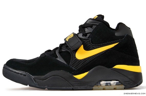 Post title: Nike Air Force 180 - Black - Maize - Bumble Bee