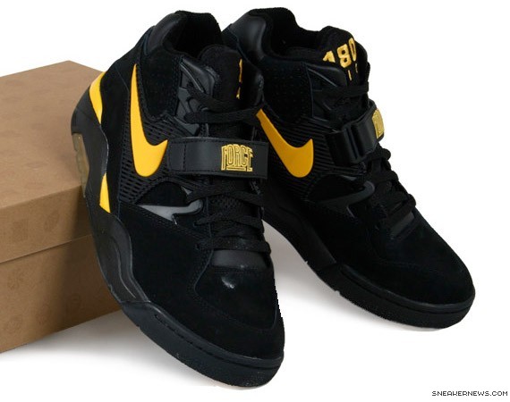 Post title: Nike Air Force 180 - Black - Maize - Bumble Bee