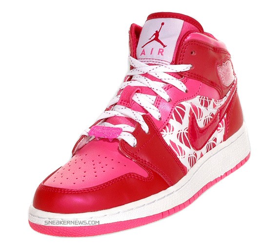 Air Jordan Retro I (1) - Kids’ - Pink - Red