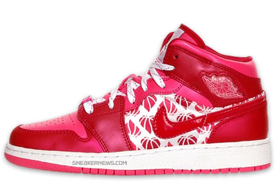 Air Jordan Retro I (1) - Kids’ - Pink - Red