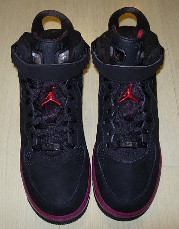 Air Jordan Fusion Vi Black Varsity Infared 3