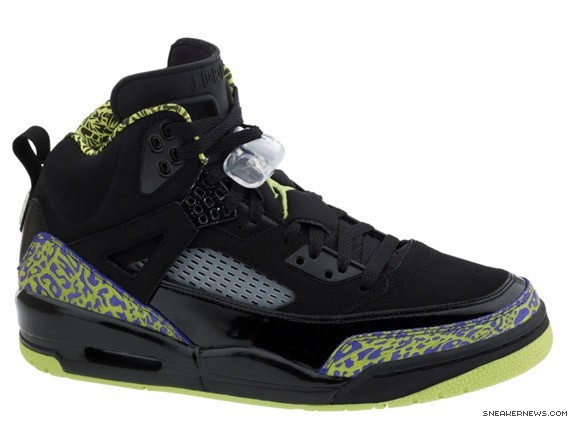 Air Jordan Spizike - Citron & Cool Grey