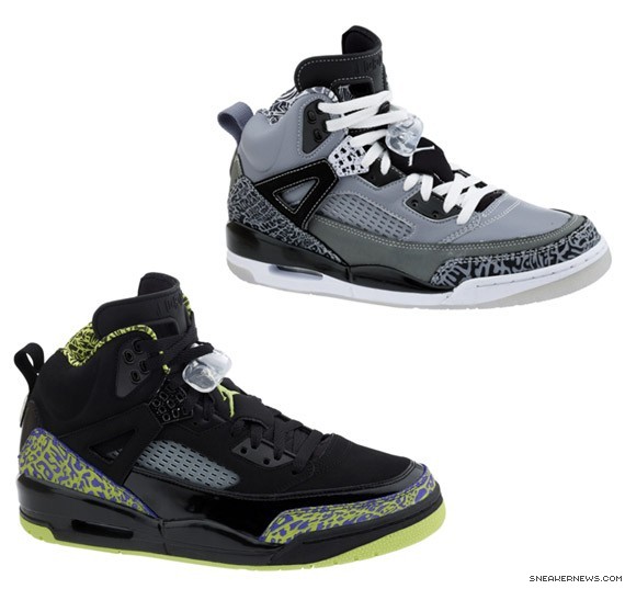 Air Jordan Spizike - Citron & Cool Grey