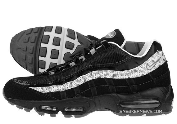 Nike Air Max 95 – Black – White – JD Sports Exclusive