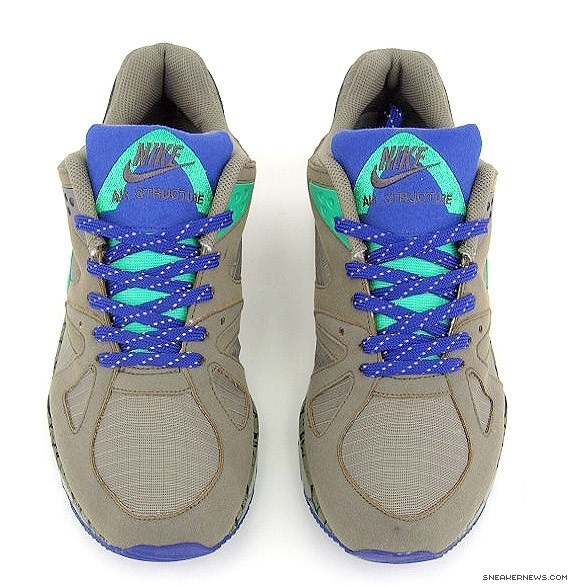 Nike Air Structure Triax 91 - Cracked Earth - Olive - Hyper Verde