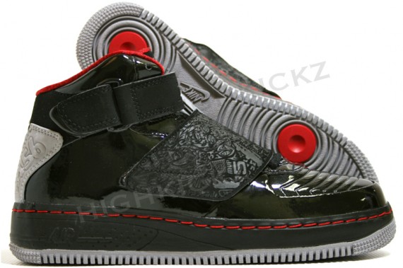 Air Jordan Force XX (AJF 20) - Black - Stealth - Varsity Red