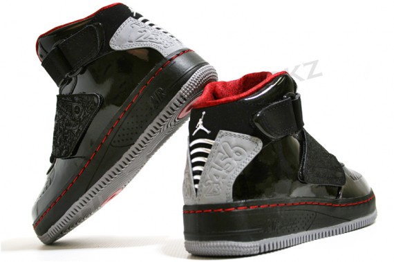 Air Jordan Force XX (AJF 20) - Black - Stealth - Varsity Red