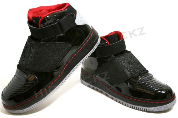 Air Jordan Force XX (AJF 20) - Black - Stealth - Varsity Red