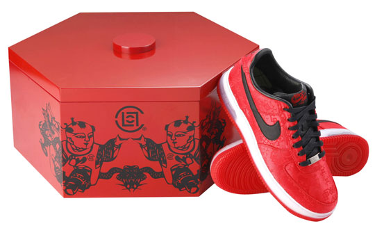 CLOT x Nike 1World Air Force 1 Supreme - Packaging