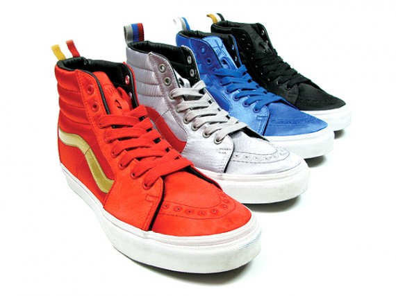 HUF x Vans – SK8 HI – Satin