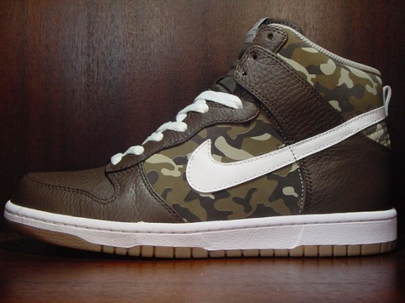 Nike Dunk High – Brown Camo