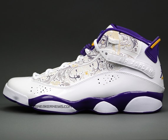 Air Jordan 6 Rings - Championship Pack - LA Lakers