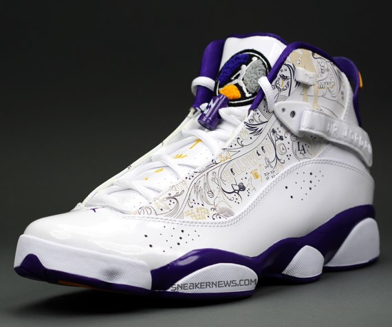 Air Jordan 6 Rings - Championship Pack - LA Lakers